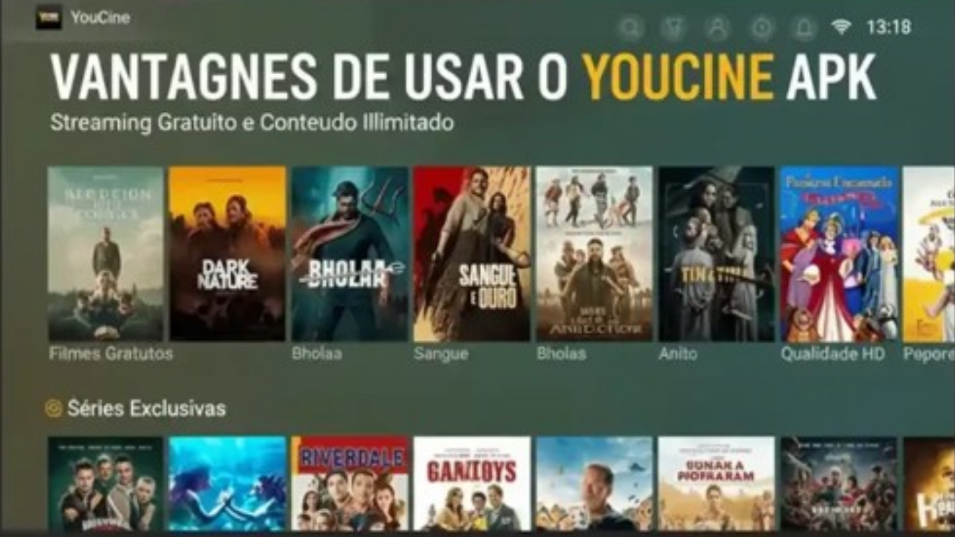 Youcine APK na Samsung Smart TV, 4 metodos 2026